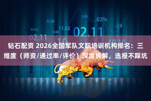 钻石配资 2026全国军队文职培训机构排名：三维度（师资/通过率/评价）深度拆解，选报不踩坑