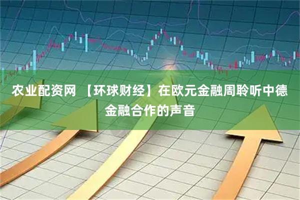 农业配资网 【环球财经】在欧元金融周聆听中德金融合作的声音